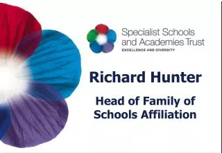 Richard Hunter Head of Family of Schools Affiliation