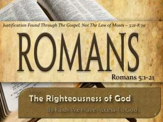 Romans 5:1-21