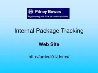 Internal Package Tracking