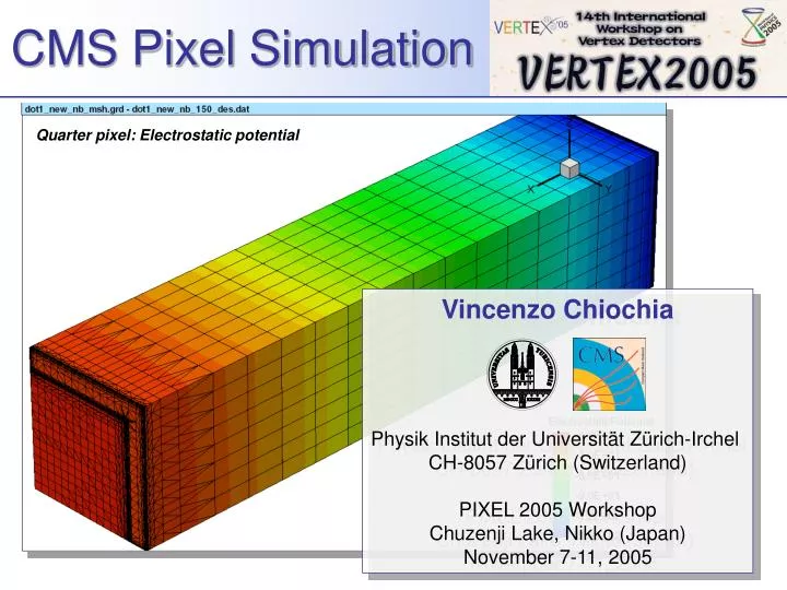 cms pixel simulation
