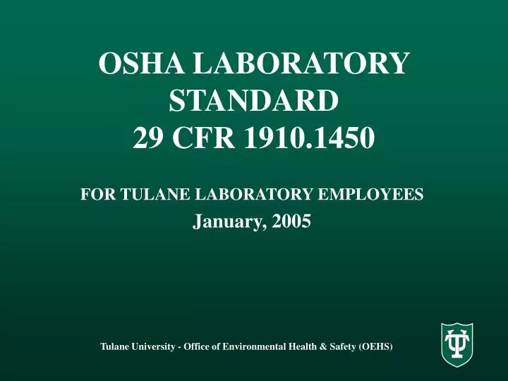 osha laboratory standard 29 cfr 1910 1450