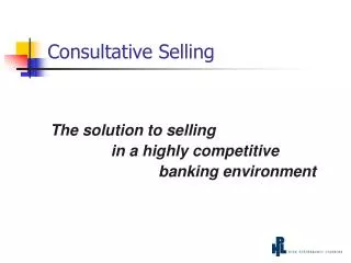 Consultative Selling