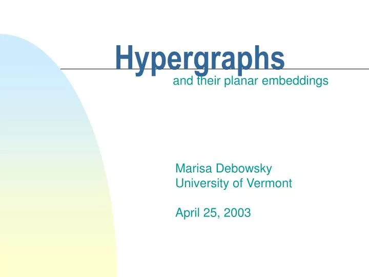 hypergraphs