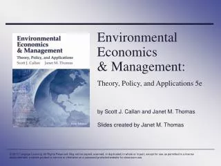 Benefit-Cost Analysis in Environmental Decision Making