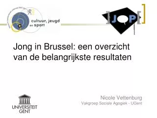 Jong in Brussel: een overzicht van de belangrijkste resultaten
