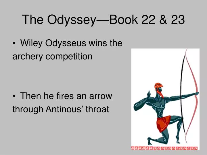 the odyssey book 22 23
