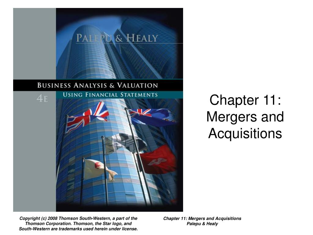 PPT - Chapter 11: Mergers and Acquisitions PowerPoint Presentation ...