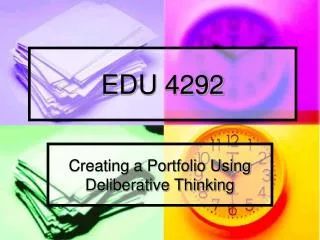 EDU 4292