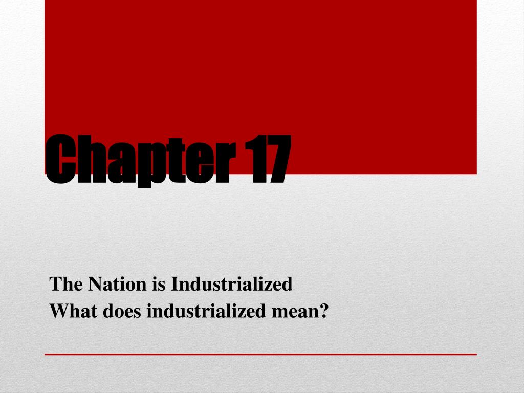 PPT - Chapter 17 PowerPoint Presentation, free download - ID:1719021