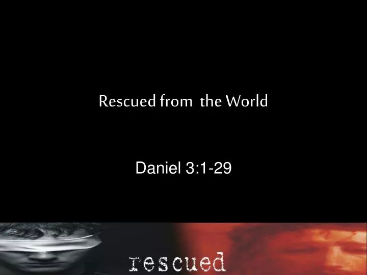 rescued from the world