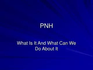 PNH