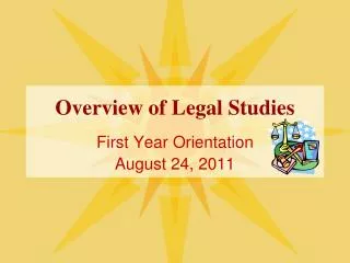 Overview of Legal Studies