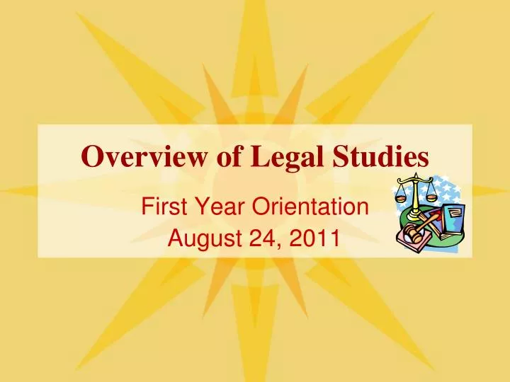 overview of legal studies