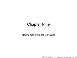 Chapter Nine