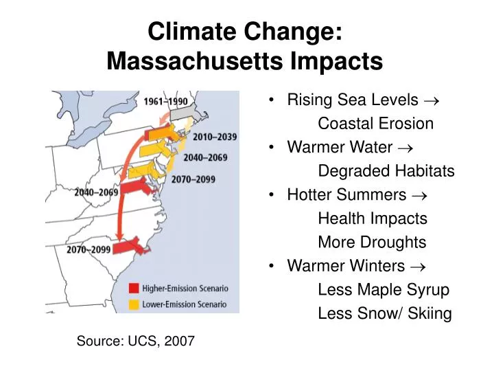 climate change massachusetts impacts