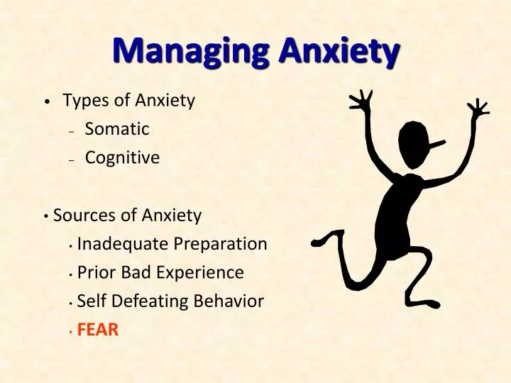 managing anxiety