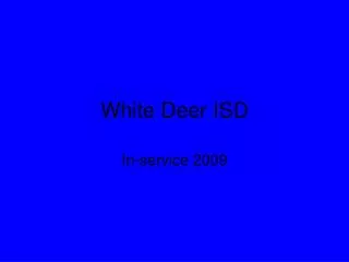 White Deer ISD