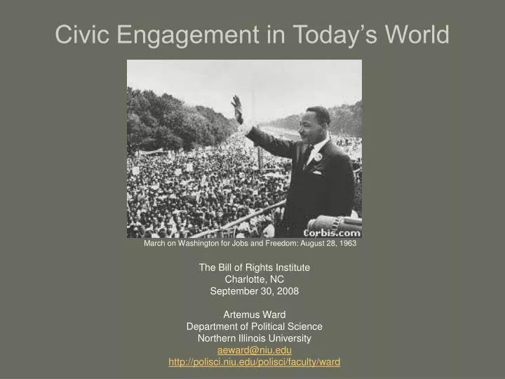 civic engagement in today s world