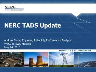 NERC TADS Update