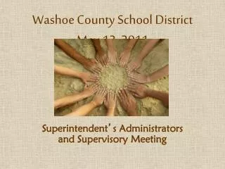 Washoe County School District May 13, 2011