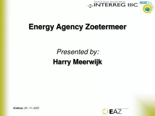 Energy Agency Zoetermeer