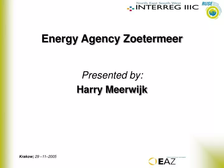 energy agency zoetermeer
