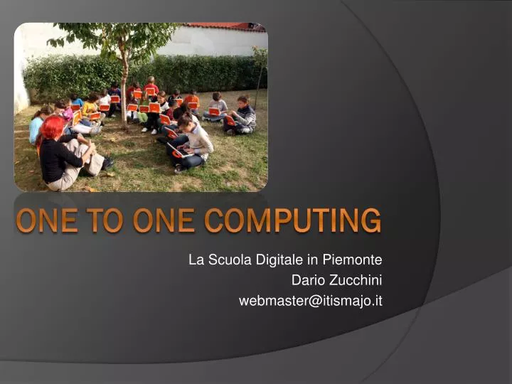 la scuola digitale in piemonte dario zucchini webmaster@itismajo it