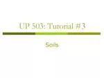 Soil Classification and Slope Mapping Tutorial - slide 1