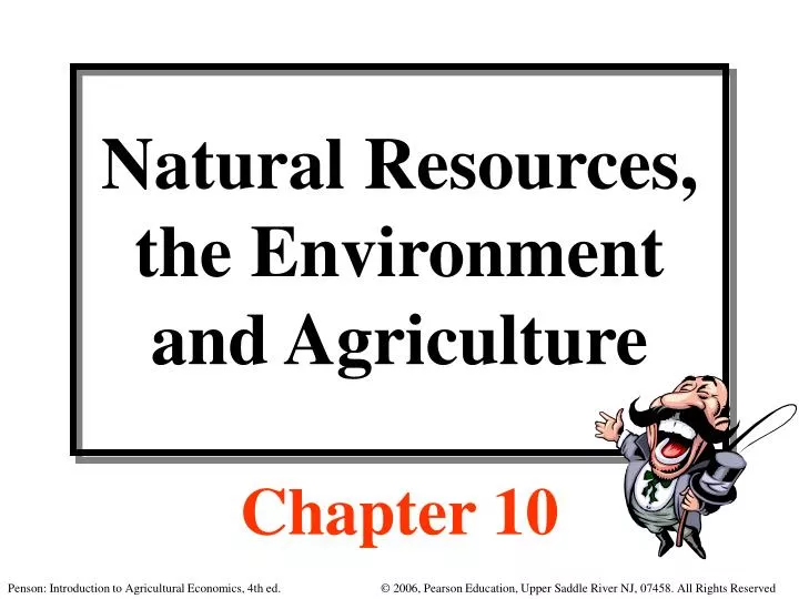 natural resources the environment and agriculture