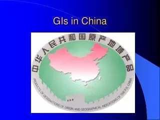 GIs in China