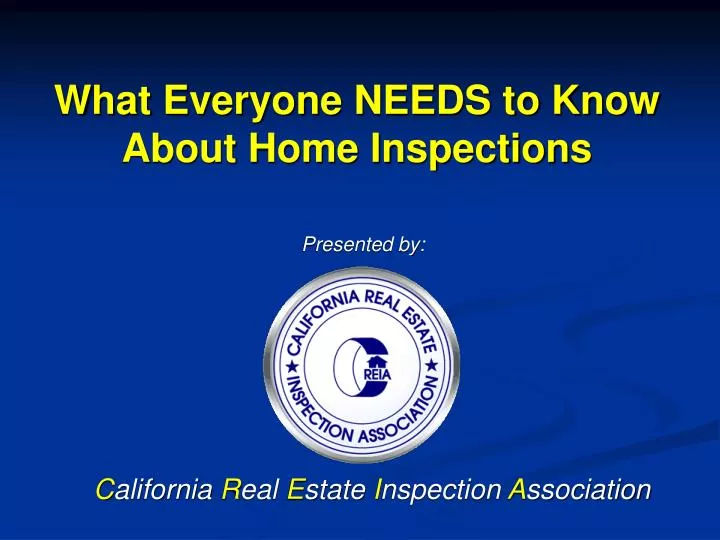 what everyone needs to know about home inspections