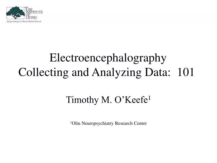 electroencephalography collecting and analyzing data 101