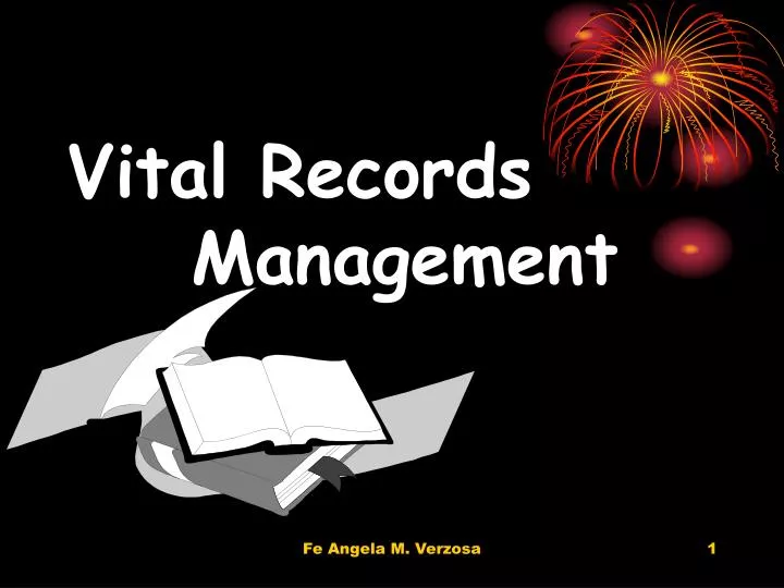 vital records management