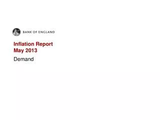 Inflation Report May 2013