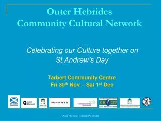 Outer Hebrides Community Cultural Network