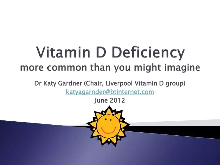 vitamin d deficiency more common than you might imagine