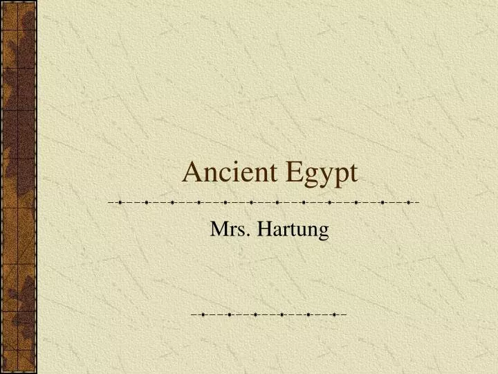 ancient egypt