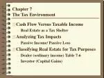 Chapter 7 The Tax Environment - slide 1