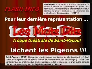 troupe th trale de saint papoul