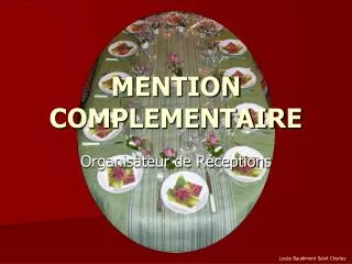 mention complementaire