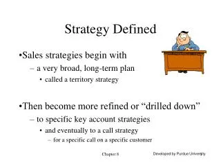 Strategy Defined