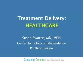 Treatment Delivery: HEALTHCARE