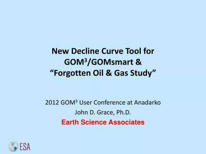 new decline curve tool for gom 3 gomsmart forgotten oil gas study