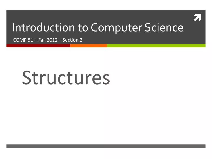 introduction to computer science