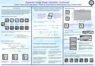 Bayesian Image Super-resolution, Continued