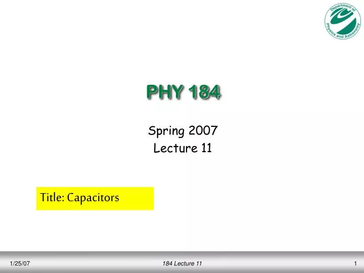 phy 184