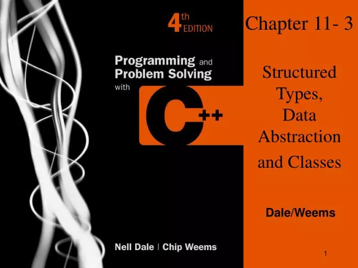 chapter 11 3 structured types data abstraction and classes