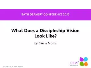 What Does a Discipleship Vision Look Like?