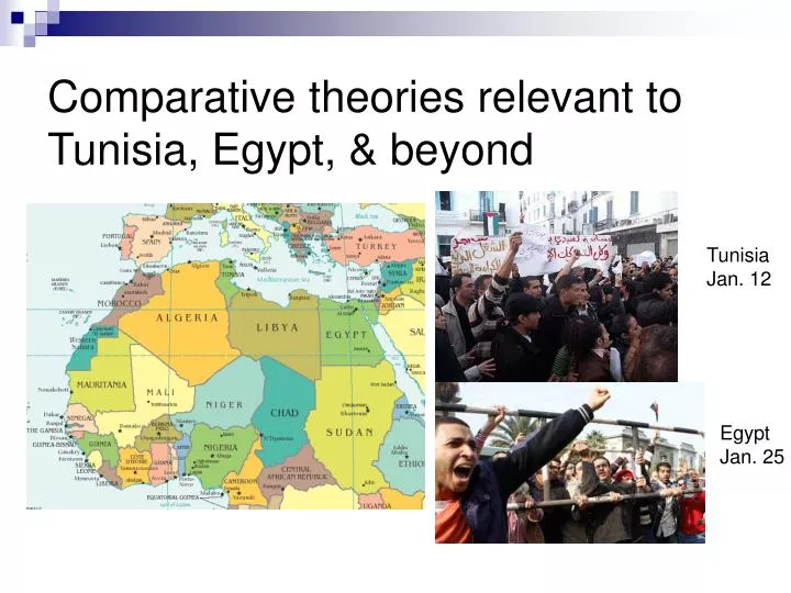 comparative theories relevant to tunisia egypt beyond