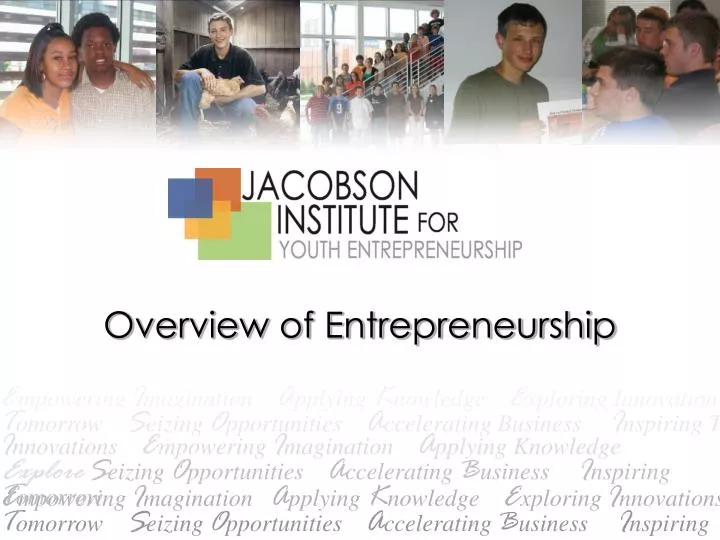 overview of entrepreneurship